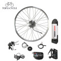 Kit de conversion de vélo de moteur de moyeu de roue de kit de vélo électrique pas cher 36V 350W